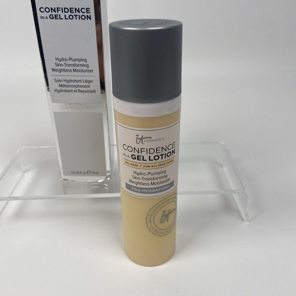 IT Cosmetics Confidence in a Gel Lotion Oil Free 2.5 fl. oz. NEW In Box - Picture 2 of 7